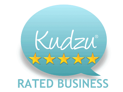 Kudzu rated business logo with five stars